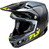 přilba FORMULA S CARBON, FLY RACING - USA (šedá/hi-vis)