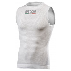 SIXS SMX funkční tričko bez rukávů bílá