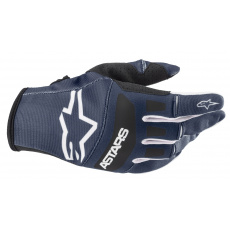 rukavice TECHSTAR 2022, ALPINESTARS (tmavá modrá/černá) rukavice TECHSTAR 2022, ALPINESTARS (tmavá modrá/černá)