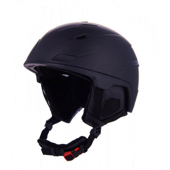 helma BLIZZARD Double ski helmet, black matt, big logo, AKCE