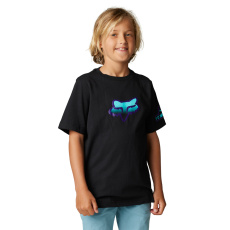 Dětské triko Fox Yth Vizen Ss Tee Black Dětské triko Fox Yth Vizen Ss Tee Black