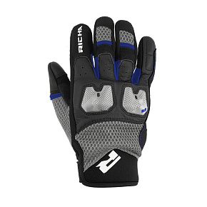 Moto rukavice RICHA MONACO MESH černo/šedo/modré