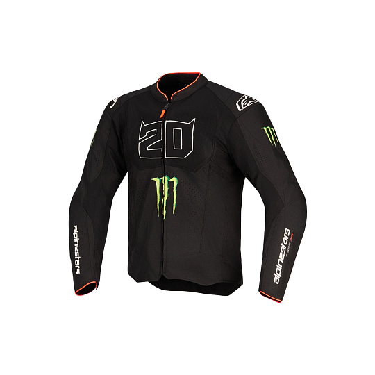bunda T-SPS AIR V2 MONSTER FQ20 kolekce, ALPINESTARS (černá/bílá) 2026