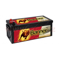 180Ah baterie, 1000A, levá BANNER Buffalo Bull SHD Professional 514x223x195(220)