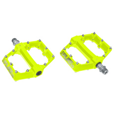 KELLYS Pedál KLS FLAT 50 lime KELLYS Pedál KLS FLAT 50 lime