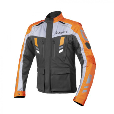 Moto bunda ELEVEIT MUD MAXI černo/oranžová Moto bunda ELEVEIT MUD MAXI černo/oranžová
