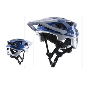 Alpinestars Vector PRO A1 Helma - Mid Blue Light Grey Alpinestars Vector PRO A1 Helma - Mid Blue Light Grey