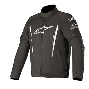 bunda GUNNER WATERPROOF, ALPINESTARS (černá/bílá) bunda GUNNER WATERPROOF, ALPINESTARS (černá/bílá)