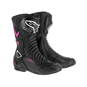 boty STELLA S-MX 6, ALPINESTARS, dámské (černé/fialové/bílé)