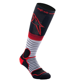 ponožky MX PRO, ALPINESTARS (černá/červená/šedá) 2027 ponožky MX PRO, ALPINESTARS (černá/červená/šedá) 2027