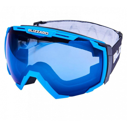 lyžařské brýle BLIZZARD Ski Gog. 926 DAVZSO, neon blue, smoke2, blue mirror