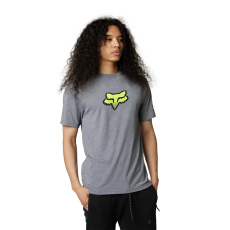 Pánské triko Fox Vizen Ss Tech Tee Heather Graphite Pánské triko Fox Vizen Ss Tech Tee Heather Graphite