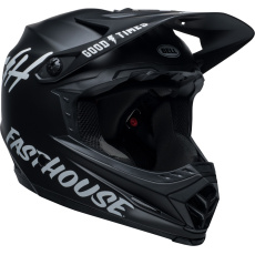Dětská motocyklová přilba Bell Moto-9 YOUTH Mips Helmet Fasthouse Helmet Matte Black/White Dětská motocyklová přilba Bell Moto-9 YOUTH Mips Helmet Fasthouse Helmet Matte Black/White