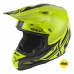 přilba F2 Carbon SHIELD, FLY RACING (hi-vis/černá, se systémem ochrany MIPS)