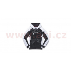 mikina STRIKE FLEECE, ALPINESTARS (černá/bílá) mikina STRIKE FLEECE, ALPINESTARS (černá/bílá)