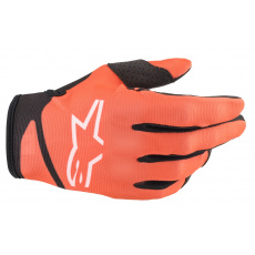 rukavice RADAR, ALPINESTARS, dětské (oranžová/černá) rukavice RADAR, ALPINESTARS, dětské (oranžová/černá)