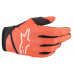 rukavice RADAR, ALPINESTARS, dětské (oranžová/černá) 2022
