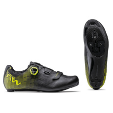 Pánské Road tretry Northwave Storm Carbon 2 Black/Yellow Fluo Pánské Road tretry Northwave Storm Carbon 2 Black/Yellow Fluo