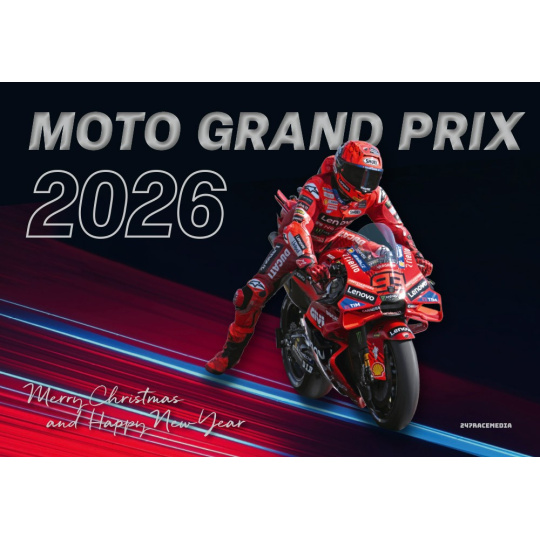 Nástěnný kalendář MOTO GP 2026 Nástěnný kalendář MOTO GP 2026