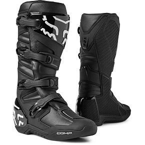 MX boty Fox Comp Core Boot  Black