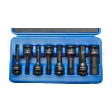 sada nástavců pro rázové utahováky 1/2", imbus/inbus, 8 ks sada nástavců pro rázové utahováky 1/2", imbus/inbus, 8 ks