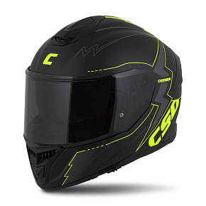 přilba Integral GT 2.1 Flash, CASSIDA (černá matná/žlutá fluo/tmavě šedá) plexi s přípravou pro Pinlock 2026 přilba Integral GT 2.1 Flash, CASSIDA (černá matná/žlutá fluo/tmavě šedá) plexi s přípravou pro Pinlock 2026