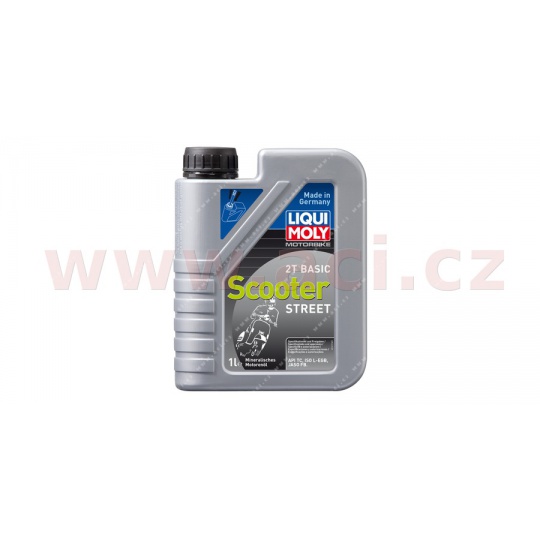 LIQUI MOLY Motorbike 2T Basic Scooter, minerální motorový 2T olej 1 l