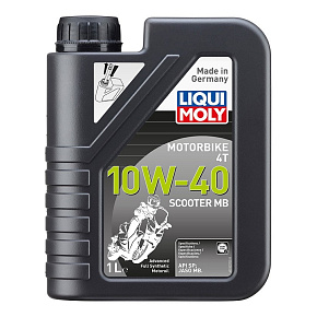 LIQUI MOLY Motorbike 4T 10W40 Scooter MB, syntetický motorový olej 1 l LIQUI MOLY Motorbike 4T 10W40 Scooter MB, syntetický motorový olej 1 l