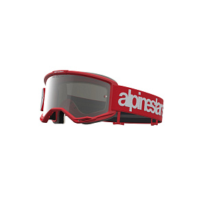 brýle VISION 5 HONE, ALPINESTARS (červená/bílá, zrcadlové stříbrné plexi) 2027 brýle VISION 5 HONE, ALPINESTARS (červená/bílá, zrcadlové stříbrné plexi) 2027
