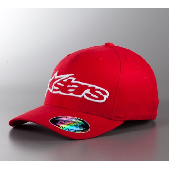 Alpinestars Blaze Flexfit kšiltovka Red / White