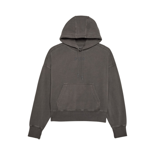 Dámská mikina Fox W Wordmark Oversized Fleece Po  Pewter
