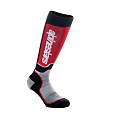 ponožky MX PLUS, ALPINESTARS, dětské (černá/červená/šedá) 2026