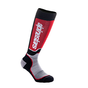 ponožky MX PLUS, ALPINESTARS, dětské (černá/červená/šedá) 2027 ponožky MX PLUS, ALPINESTARS, dětské (černá/červená/šedá) 2027