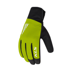 KELLYS Zimní rukavice KLS COLDBREAKER 025, lime, S