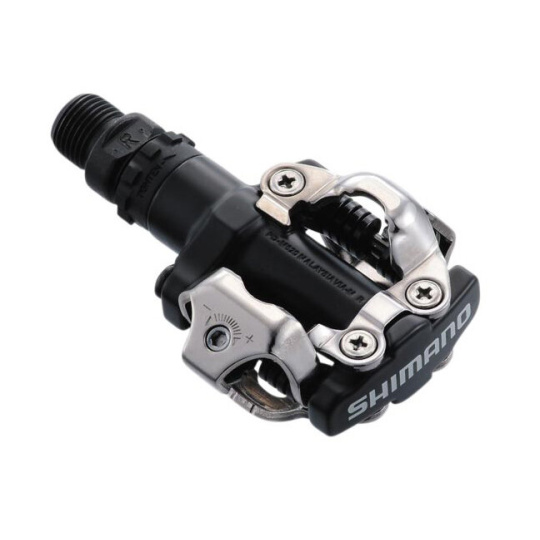 pedály SHIMANO SPD PD-M520L černé s kufry SM-SH51 v krabičce