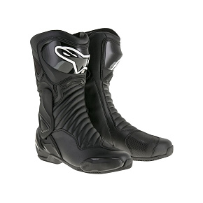 boty S-MX 6, ALPINESTARS (černé)
