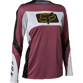 Dámský MX dres Fox Wmns Flexair Mirer Jersey Purple HZ Velikost: S Dámský MX dres Fox Wmns Flexair Mirer Jersey Purple HZ Velikost: S