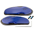 slidery špičky pro boty Supertech R/SMX PLUS/SMX-6/SMX S a SMX-1 R, ALPINESTARS (modrá, plast, pár)