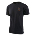 TLD TRIKO S KRÁTKÝM RUKÁVEM PEACE OUT BLACK / GRAY (70157302)