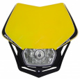 Maska na moto RTECH V-FACE žlutá