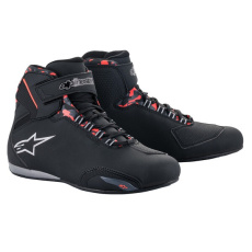 boty SEKTOR WATERPROOF, ALPINESTARS (černá/červená/šedá/camo) 2025 boty SEKTOR WATERPROOF, ALPINESTARS (černá/červená/šedá/camo) 2025