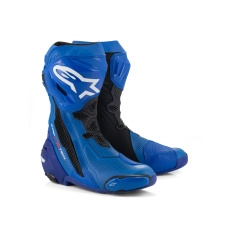 boty SUPERTECH R VENTED, ALPINESTARS (modrá/černá, perforovaná obšívka) 2025 boty SUPERTECH R VENTED, ALPINESTARS (modrá/černá, perforovaná obšívka) 2025