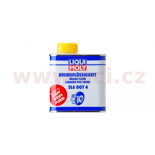 LIQUI MOLY Bremsflüssigkeit SL 6 DOT4 - brzdová kapalina SL6 DOT4, 500 ml