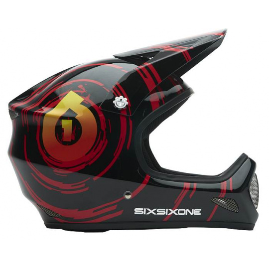 661 Evo (evolution) helma Inspiral červeno/černá SixSixOne