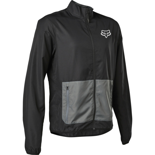 Pánská cyklo bunda Fox Ranger Wind Jacket Black