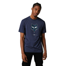 Pánské triko Fox Nuklr Ss Tech Tee Heather Deep Cobalt Pánské triko Fox Nuklr Ss Tech Tee Heather Deep Cobalt