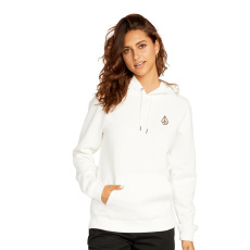 Dámská mikina Volcom Truly Deal Hoodie Star White Dámská mikina Volcom Truly Deal Hoodie Star White