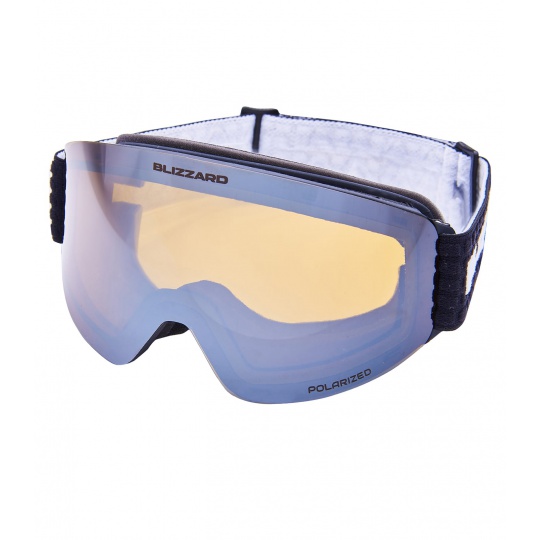 lyžařské brýle BLIZZARD Ski Gog. 932 MDAZPO, black , amber2, silver mirror