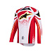 dres TECHSTAR NOMUR, ALPINESTARS (světle šedá/červená/černá/žlutá) 2026