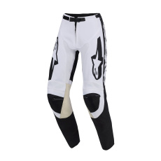 kalhoty RACER RIWAY, ALPINESTARS (bílá/černá) 2026 kalhoty RACER RIWAY, ALPINESTARS (bílá/černá) 2026